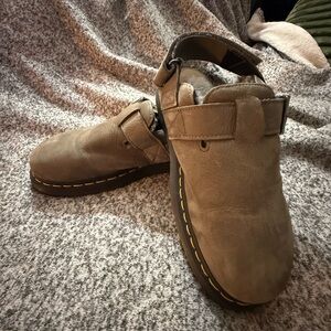 Dr. Martens Jorge II Faux Fur Lined Slingback Mule